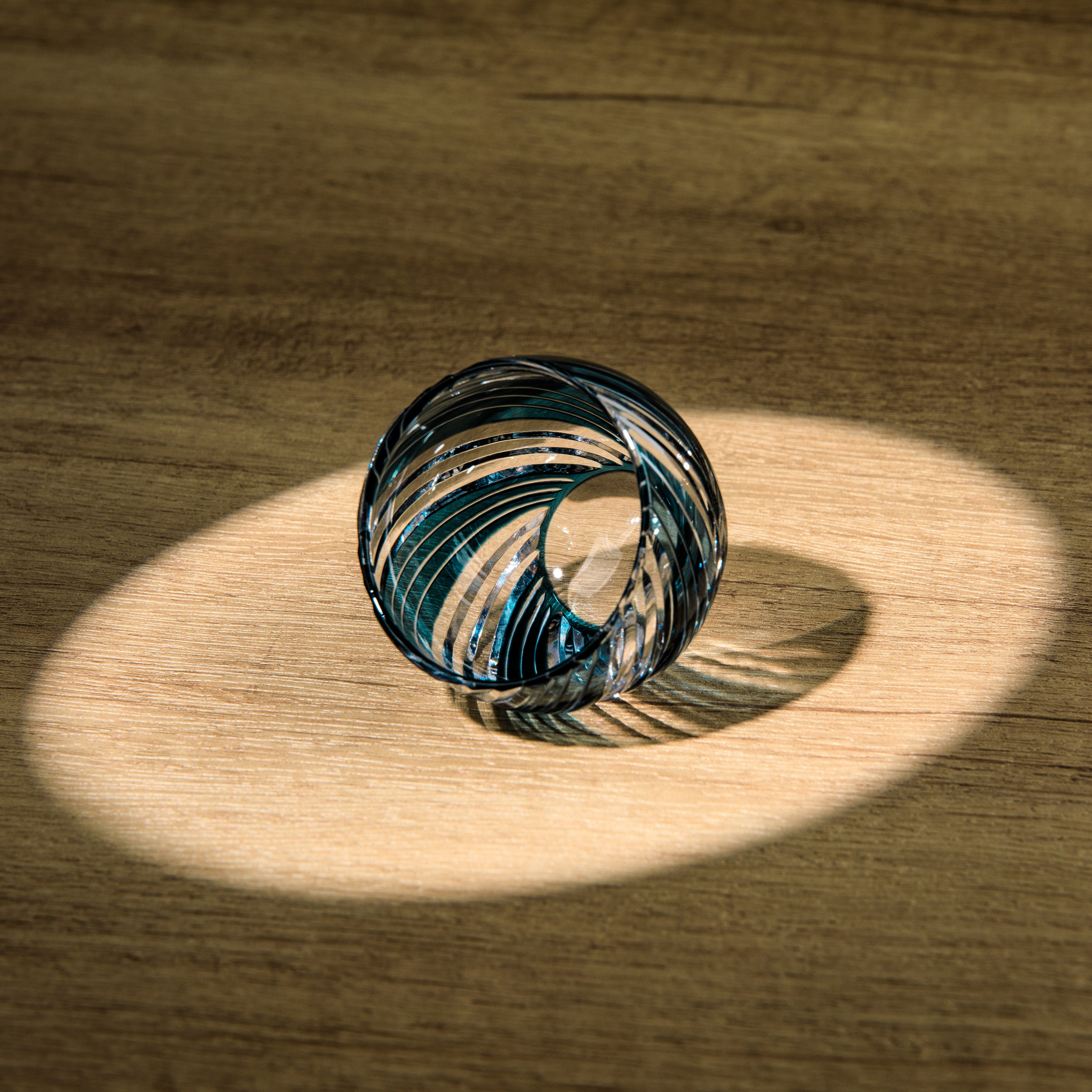 Edo Kiriko Handcrafted Kizashi Guinomi Sake Glass Collection