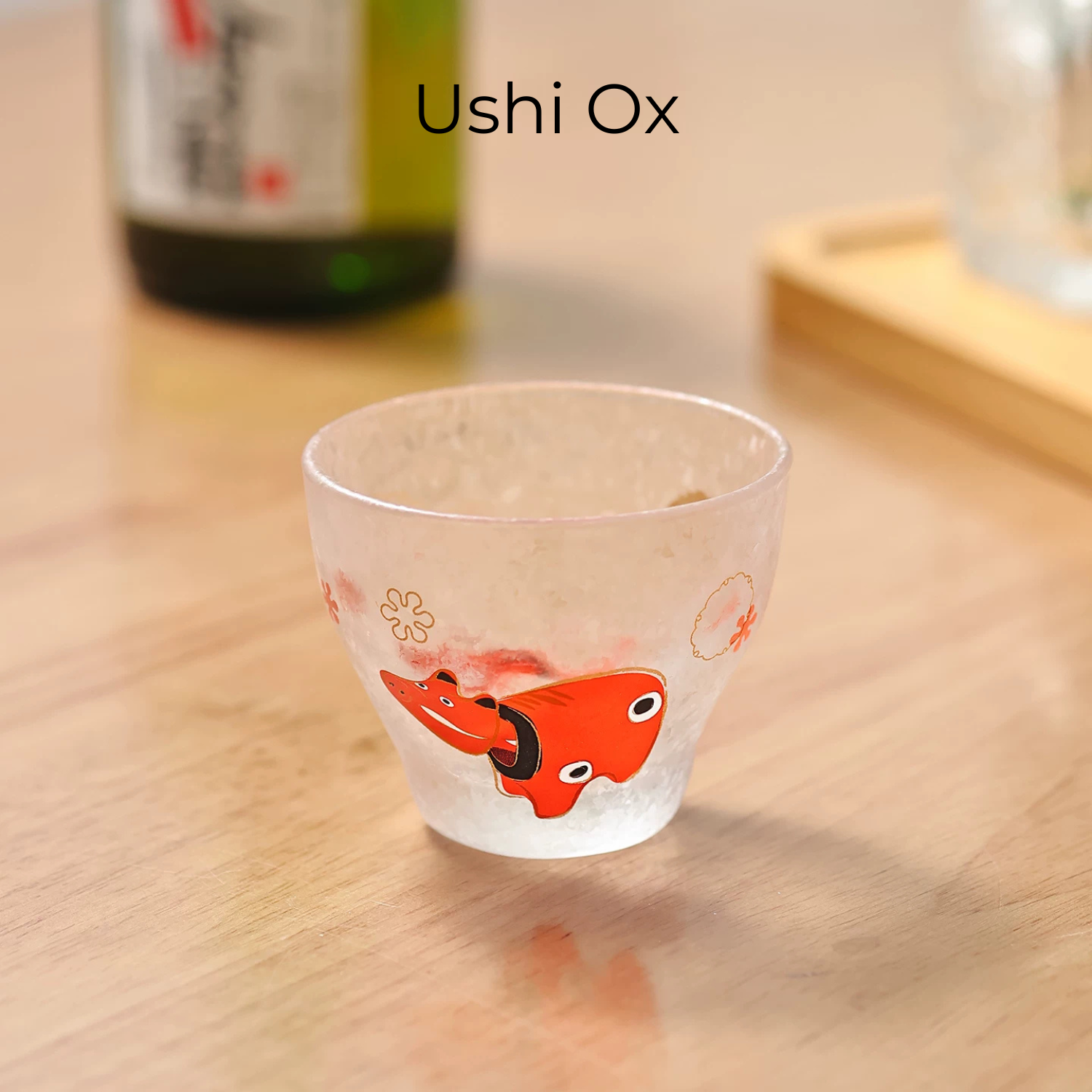 Aderia Eto Fuku Frosted Sake Cup Collection