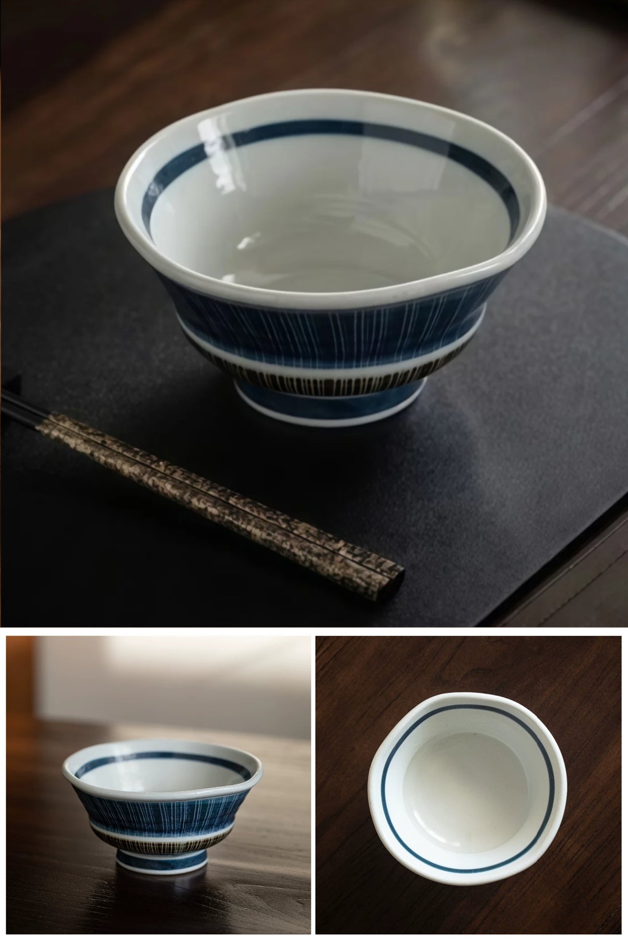 Collection de bols en céramique Keshiki en Hatsuichi Mino Ware