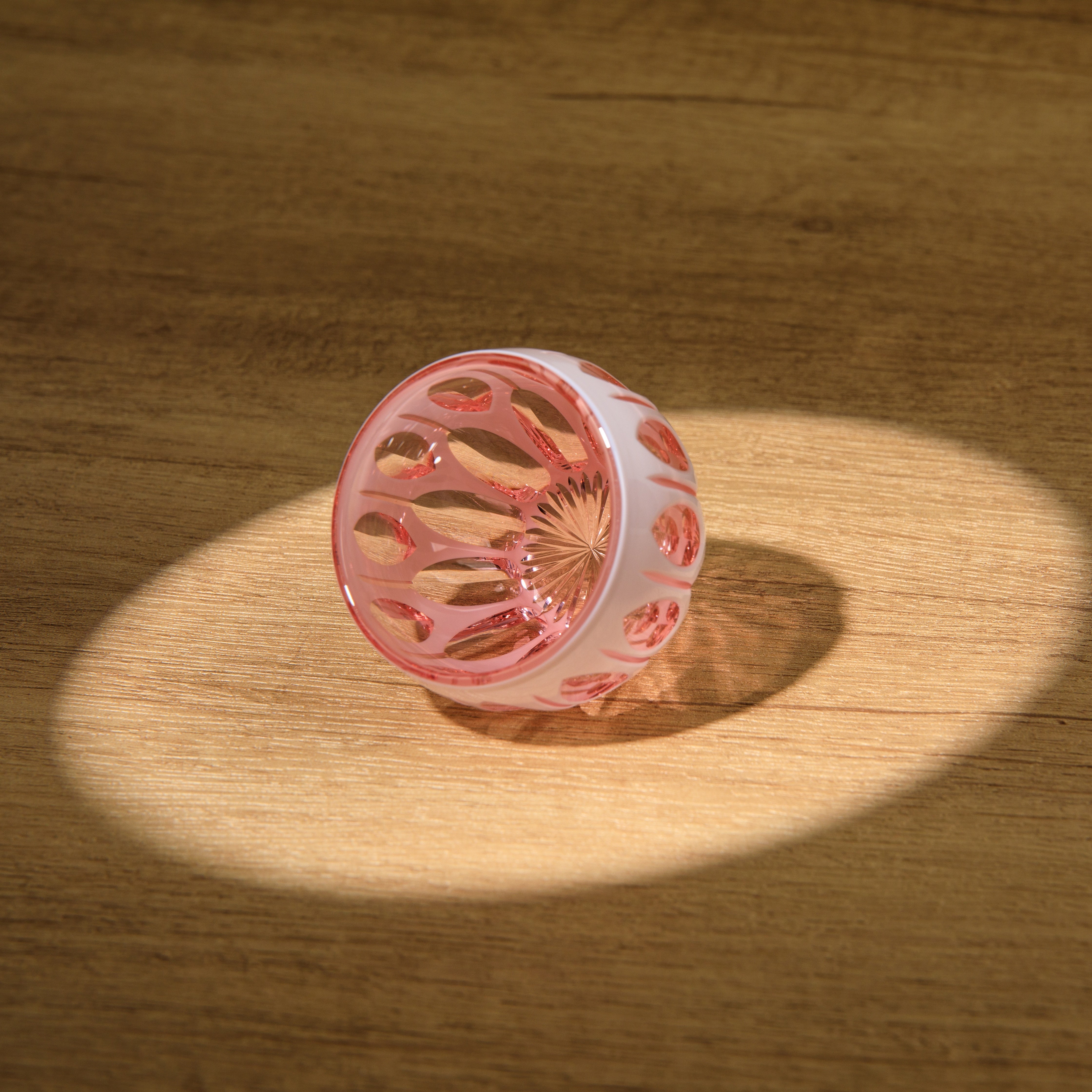 Edo Kiriko Handcrafted Momo Sake Glass Collection