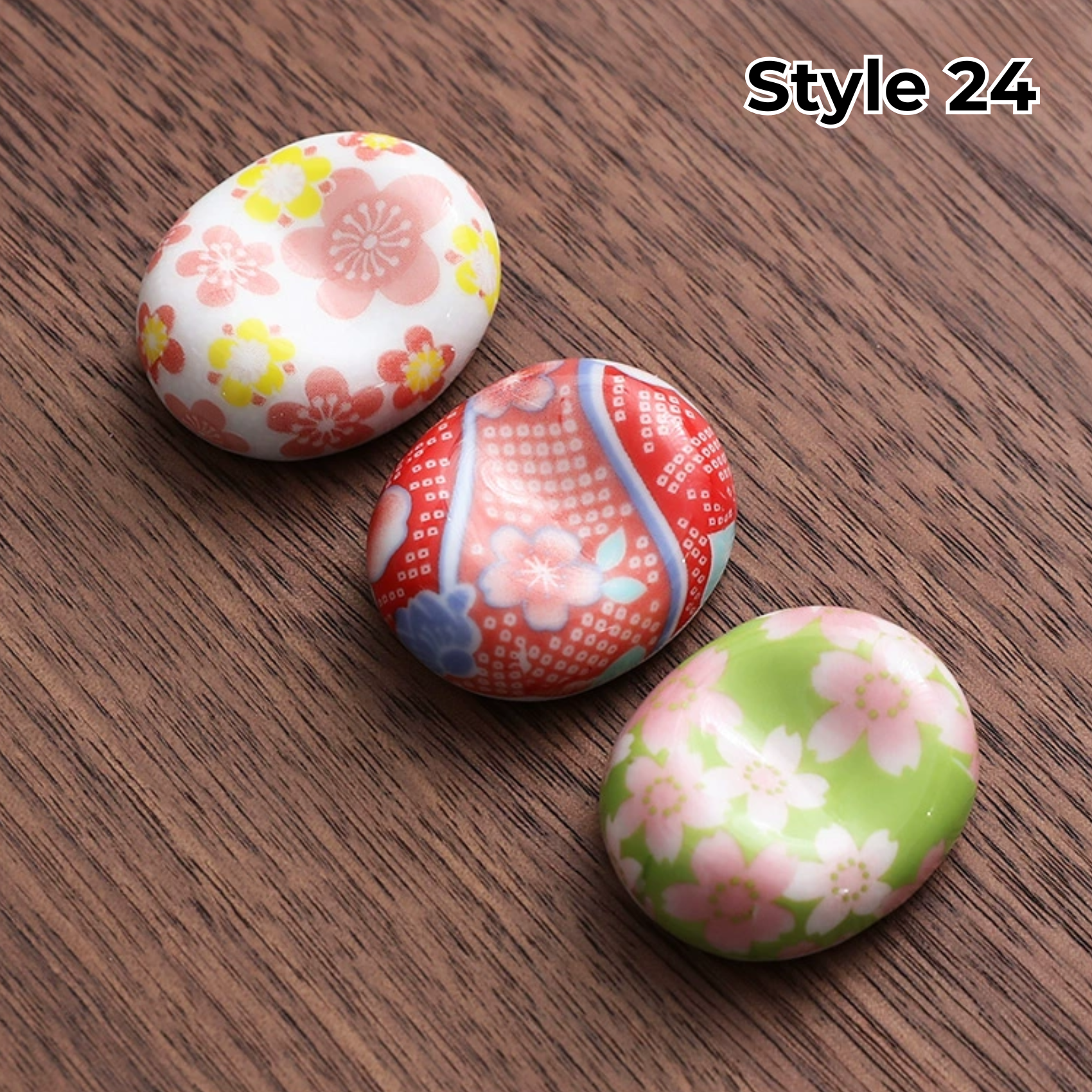 Animal & Fruit Handcrafted Ceramic Chopstick Rests Collection