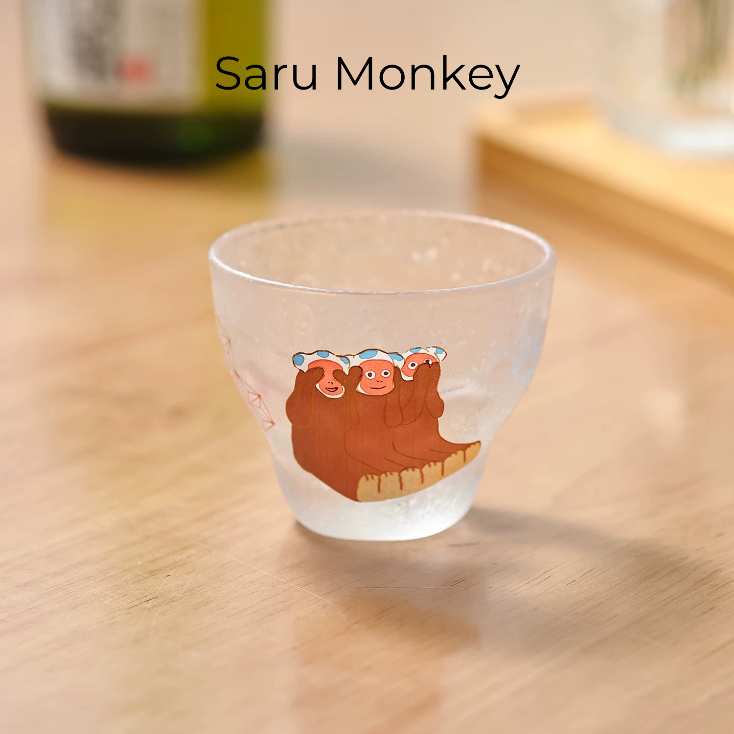 Aderia Eto Fuku Frosted Sake Cup Collection
