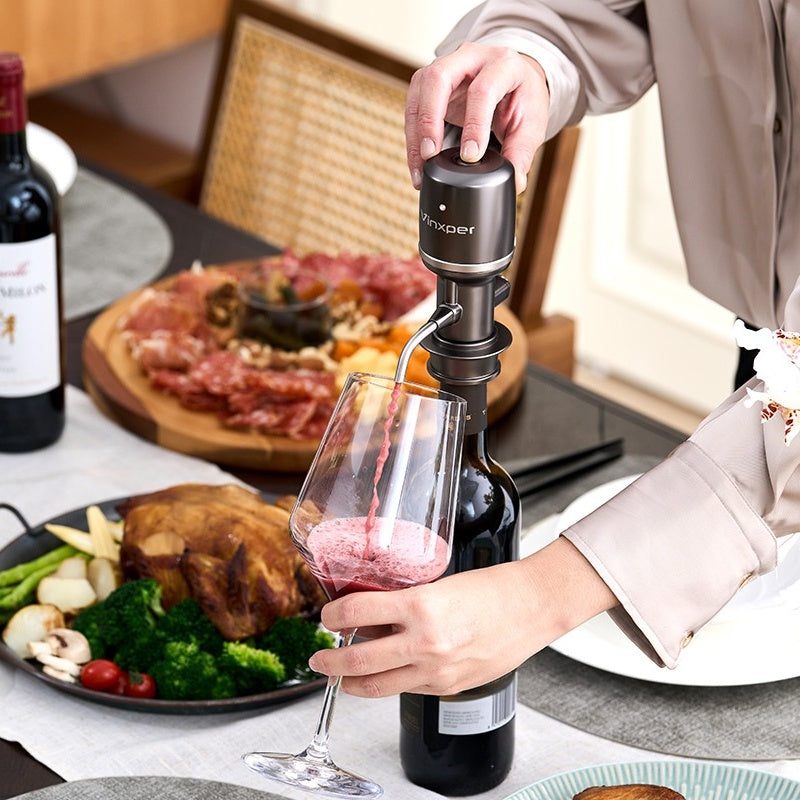 Vinxper VX8 4th Gen Precision Adjustable Electric Wine Aerator