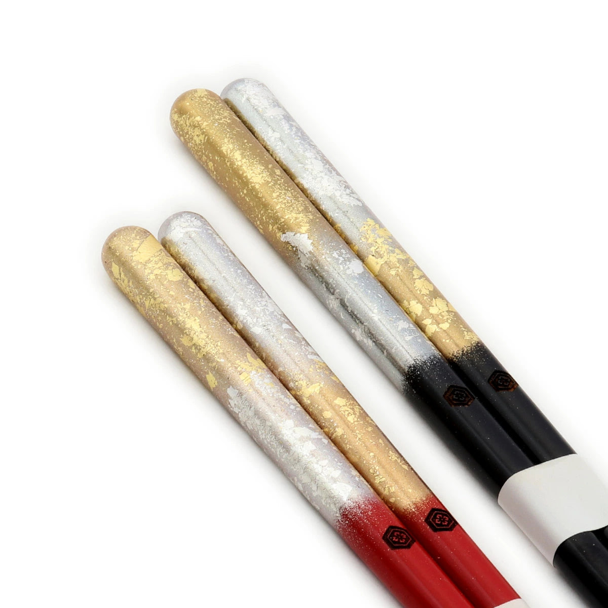 Senkaku Gold and Silver Chopsticks Wedding Gift Set