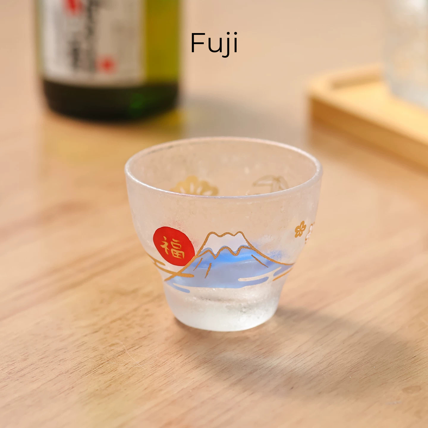 Aderia Eto Fuku Frosted Sake Cup Collection
