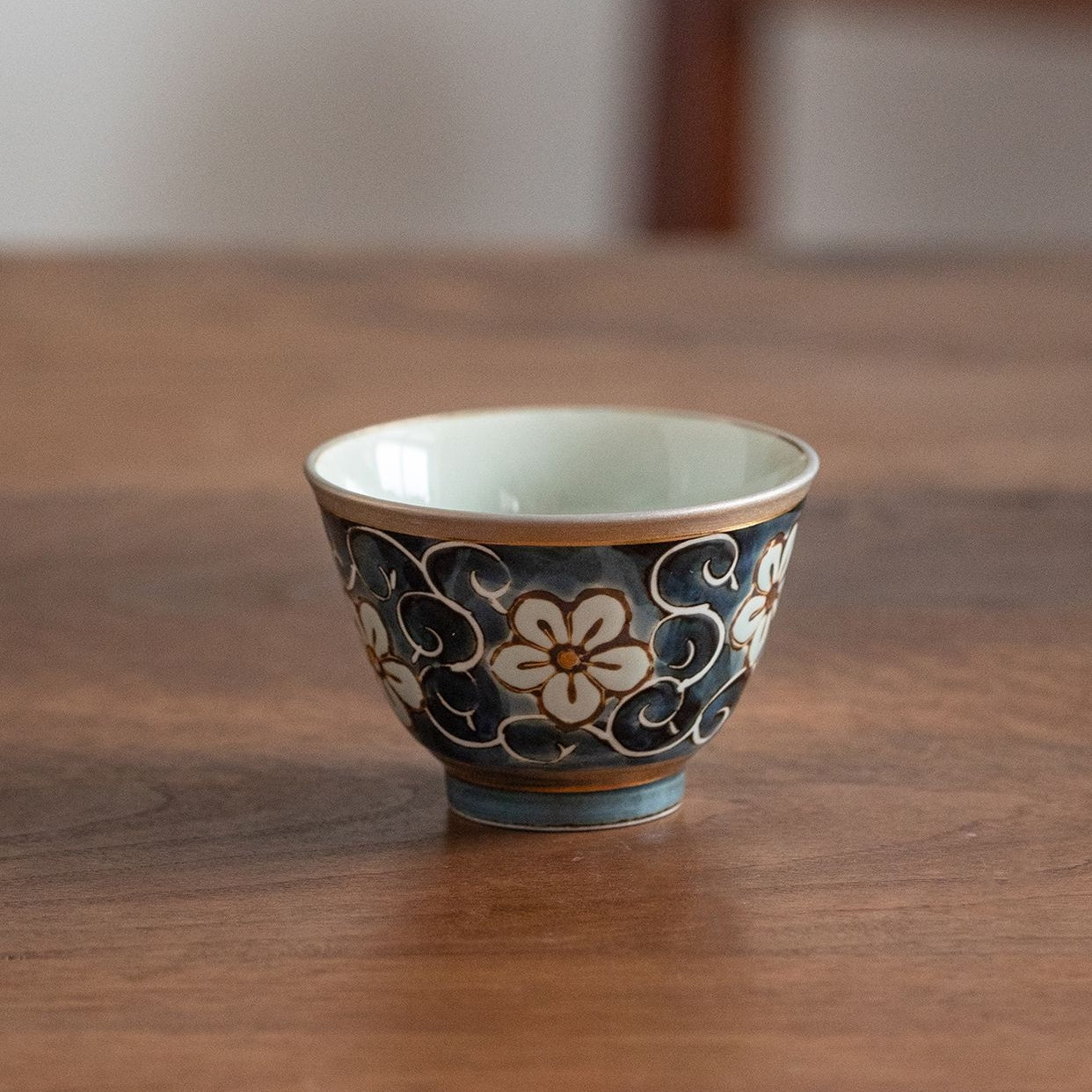Arita Ware Handcrafted Karakusa Kikyo Teaware Collection