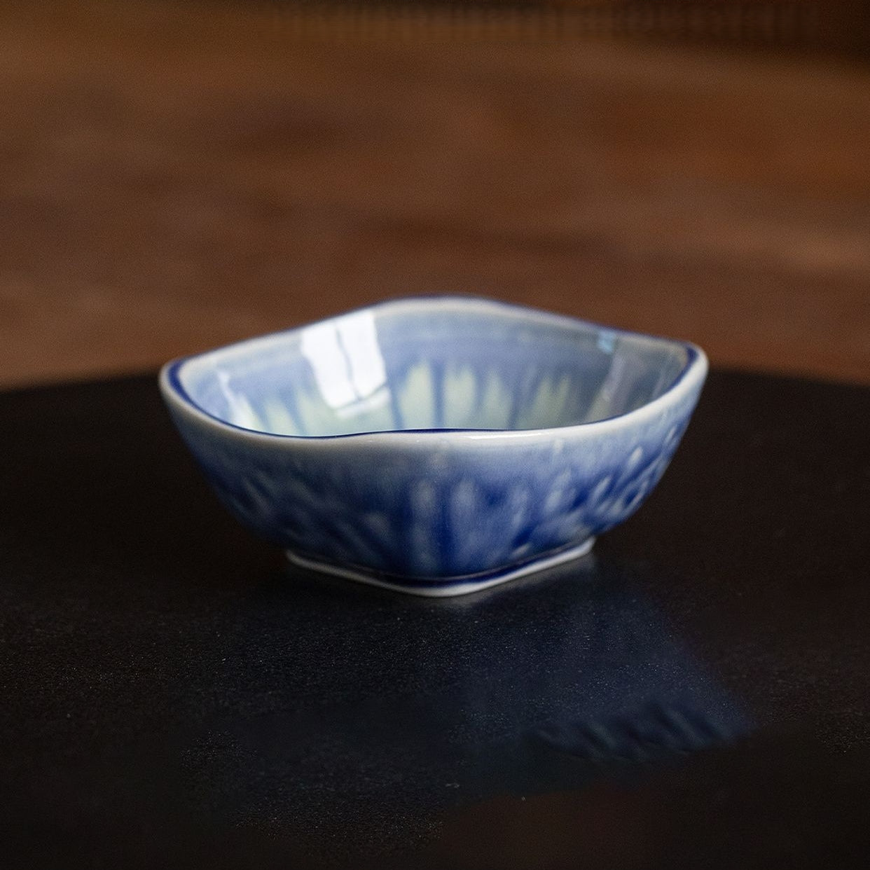 Hatsuichi Mino Ware Wabi Sabi Condiment Dish Set of Six
