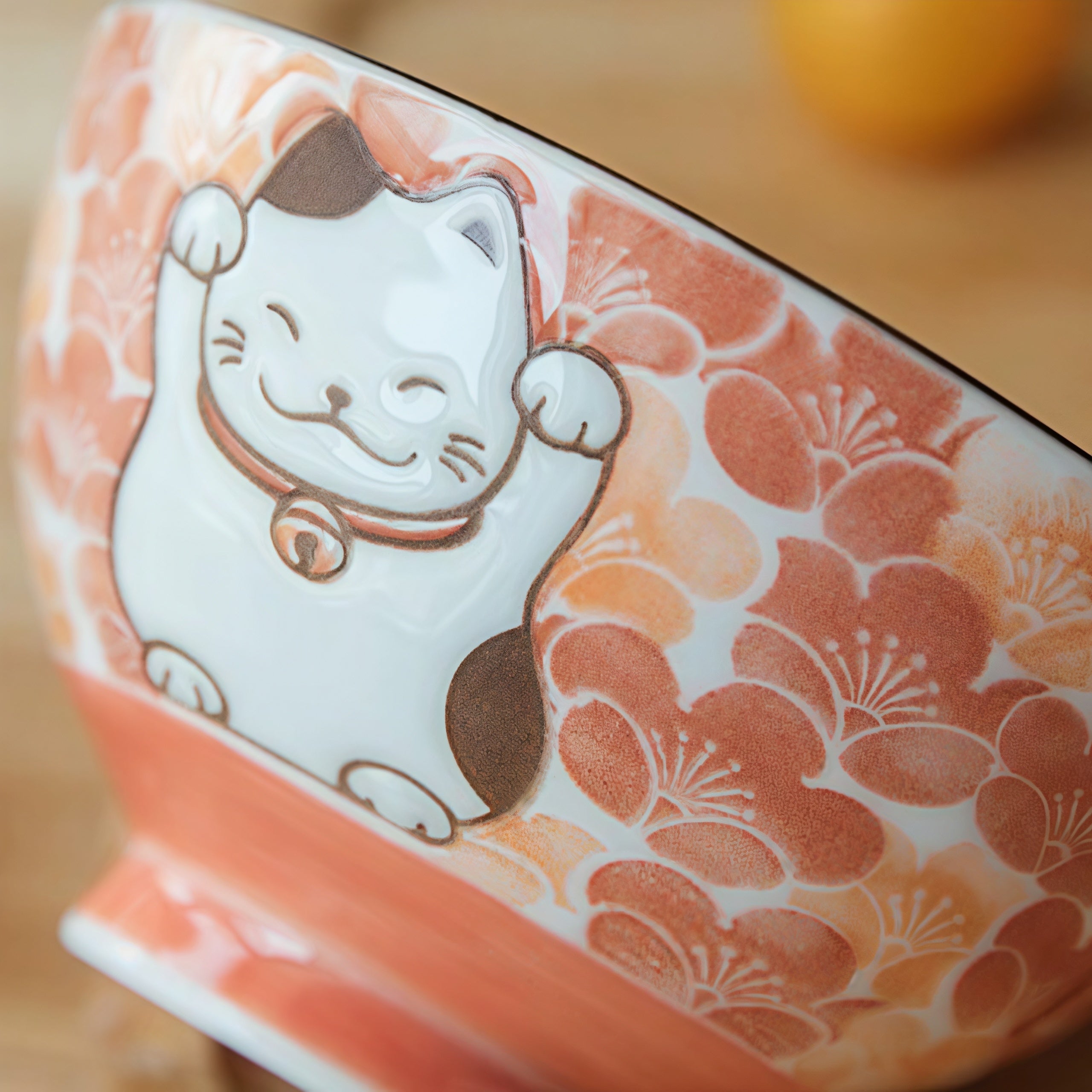 Mino Ware Engimono Ceramic Rice Bowl Collection