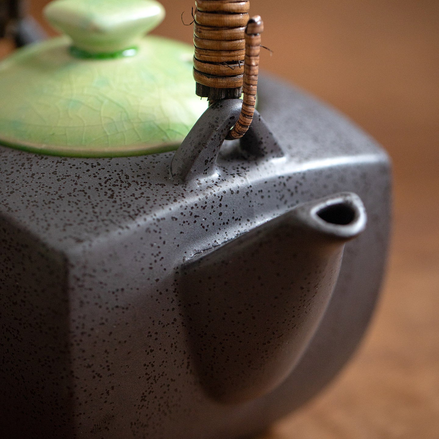 Mino Ware Shunsui Ceramic Teapot Set