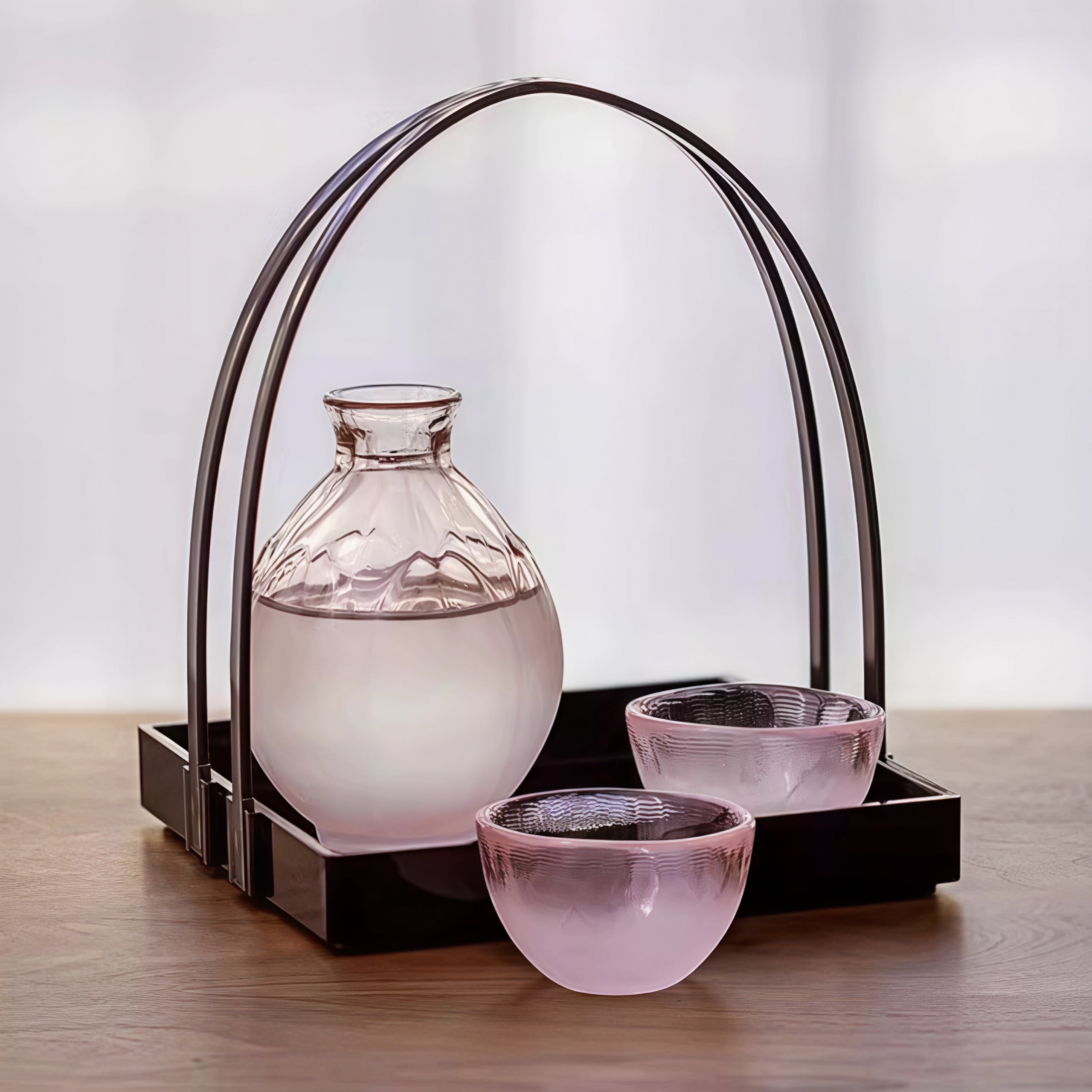 Hirota Glass Hana Honoka Sakura Sake Set