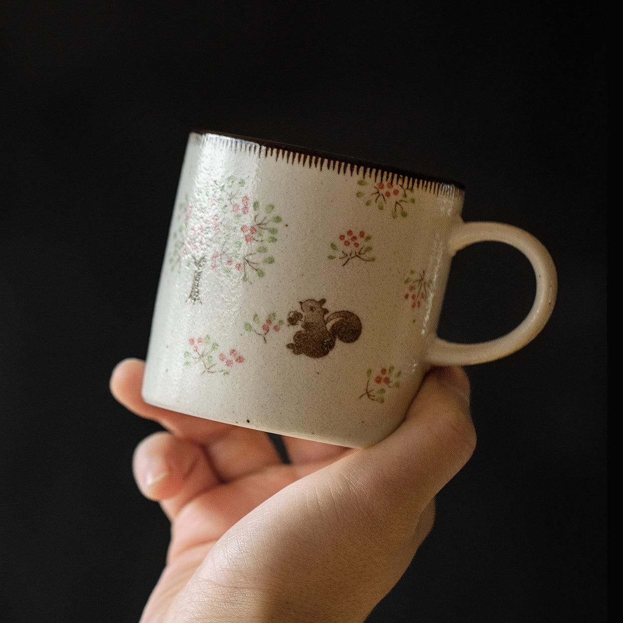 Hatsuichi Mino Ware Hana no Ma Ceramic Mug Collection