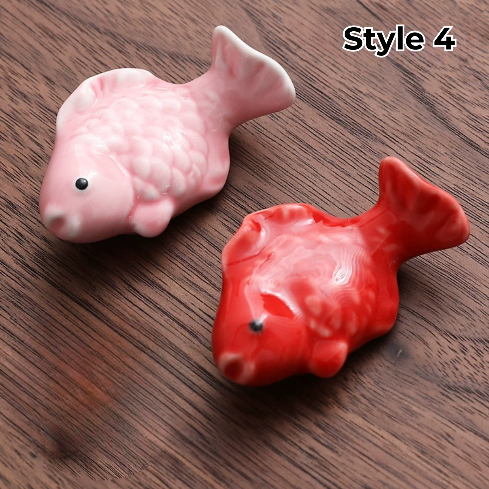 Animal & Fruit Handcrafted Ceramic Chopstick Rests Collection