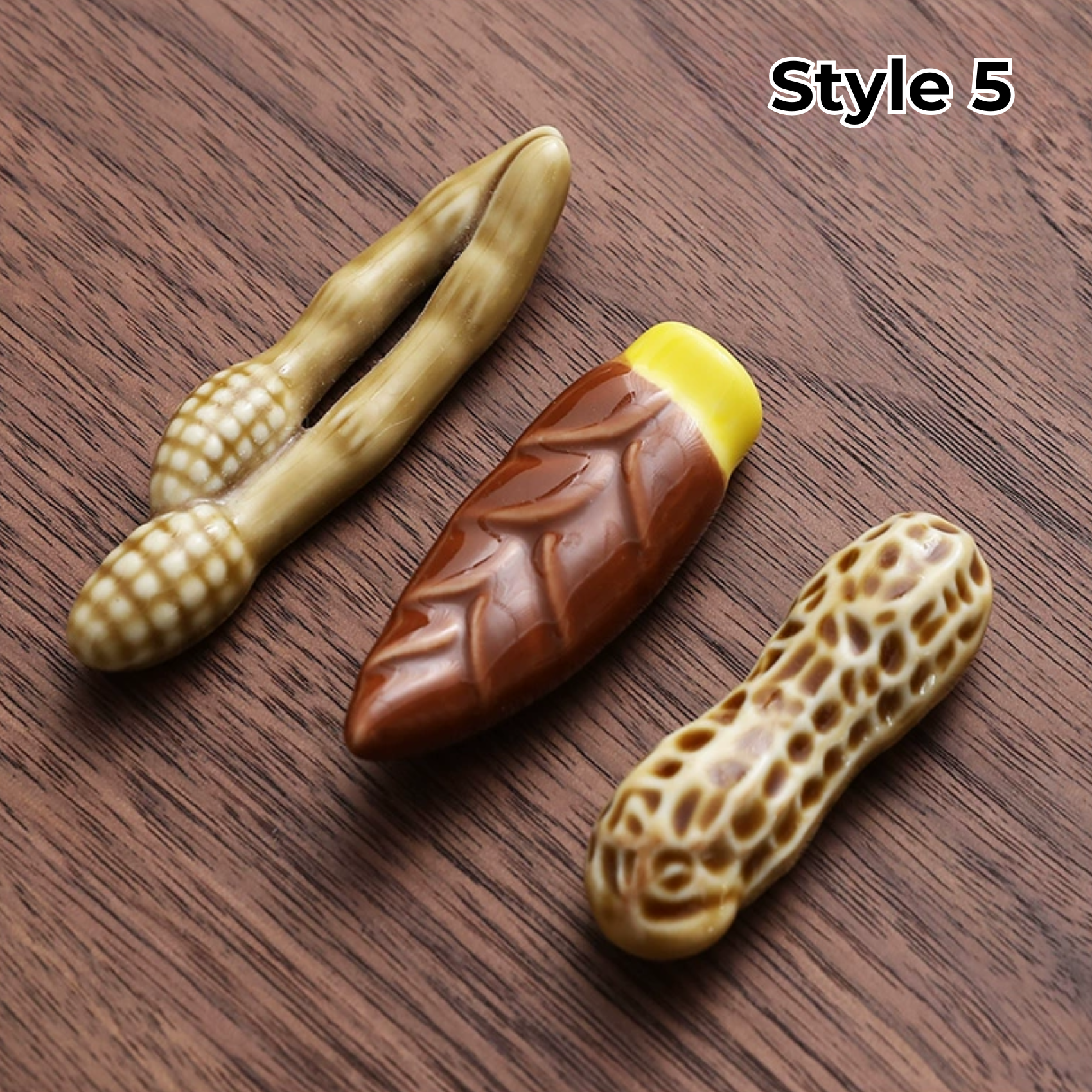 Animal & Fruit Handcrafted Ceramic Chopstick Rests Collection