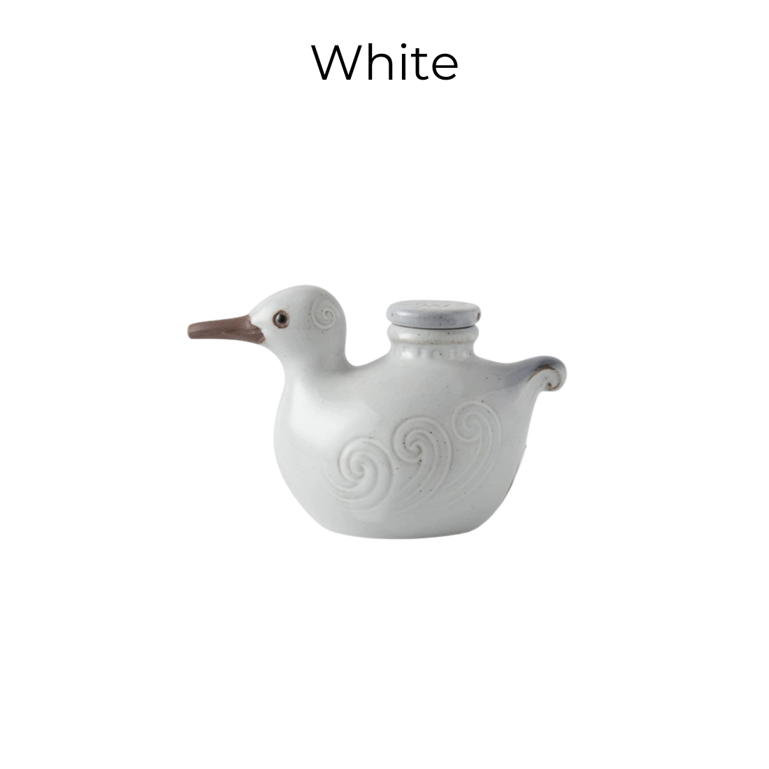 Seto Ware Handcrafted Duck-Shaped Soy Sauce Dispenser