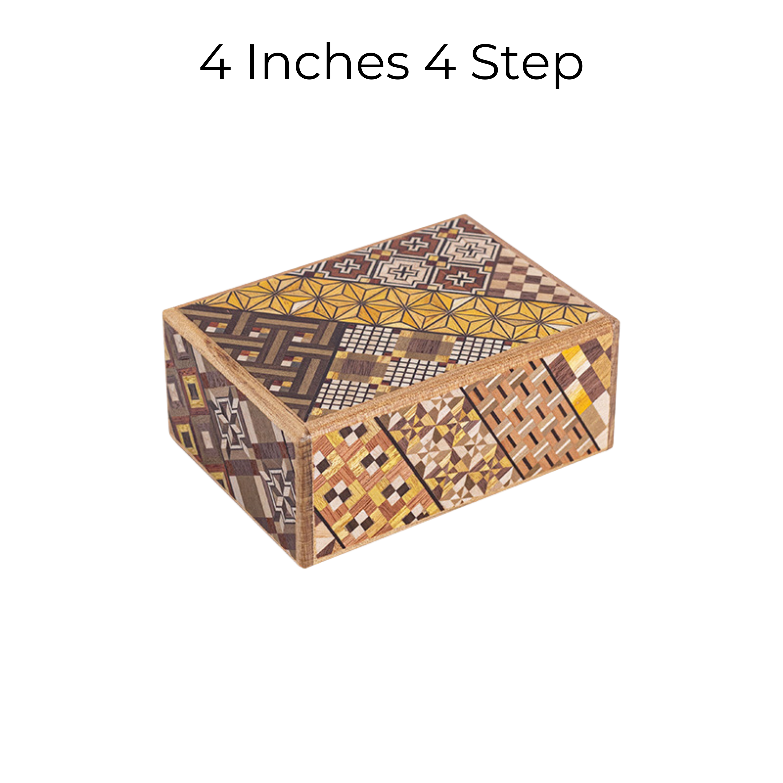 Yosegi Zaiku Handcrafted Puzzle Box Collection - MASU Yosegi Zaiku Handcrafted Puzzle Box Collection - MASU