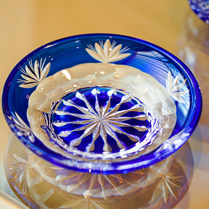 Blue Chrysanthemum Handcrafted Tea Set