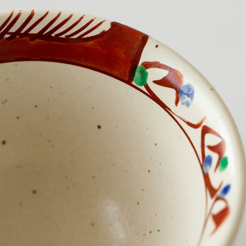 Seto Ware Handcrafted Akae Ceramic Rice Bowl Collection
