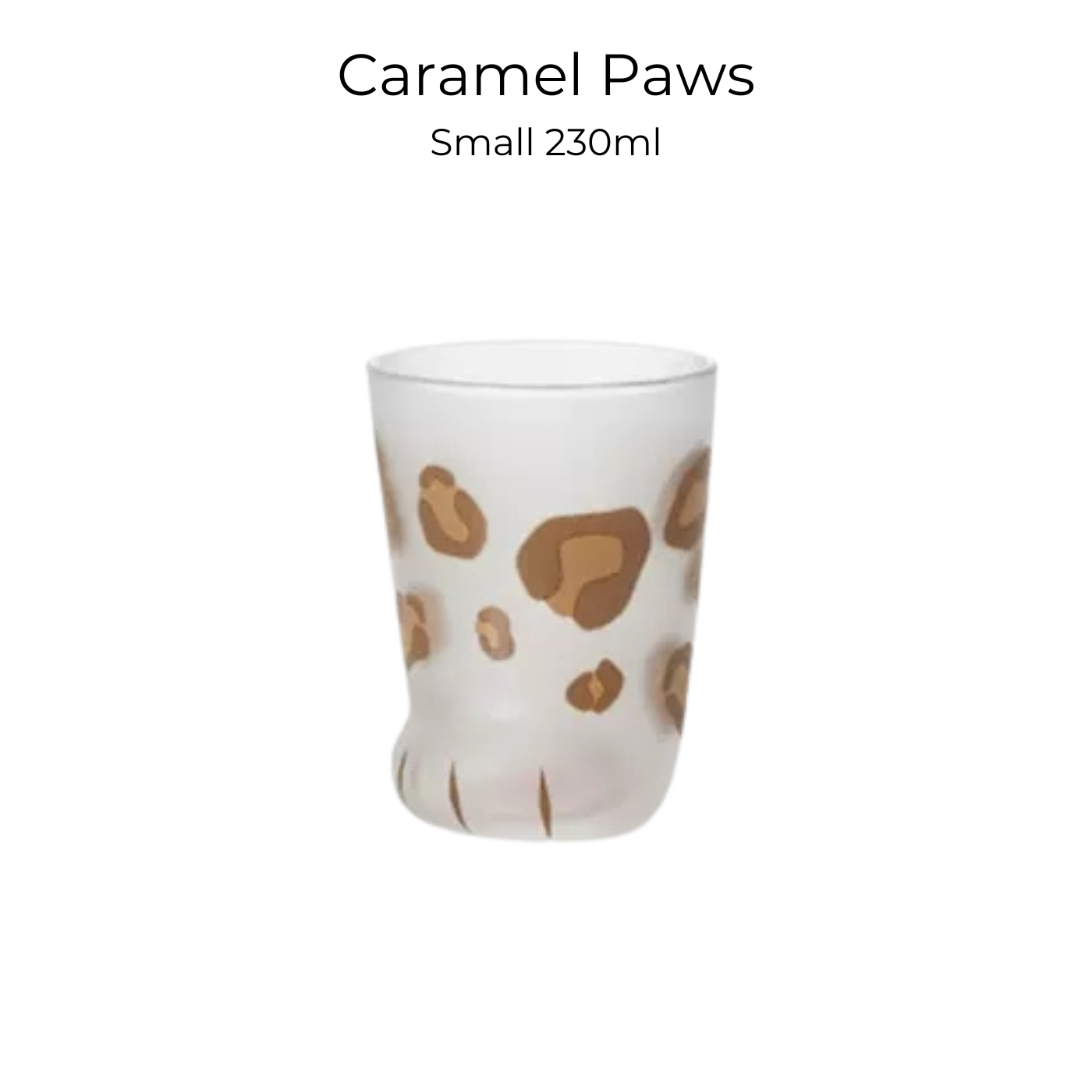 Aderia Japanese Neko Paw Glass Cup Collection