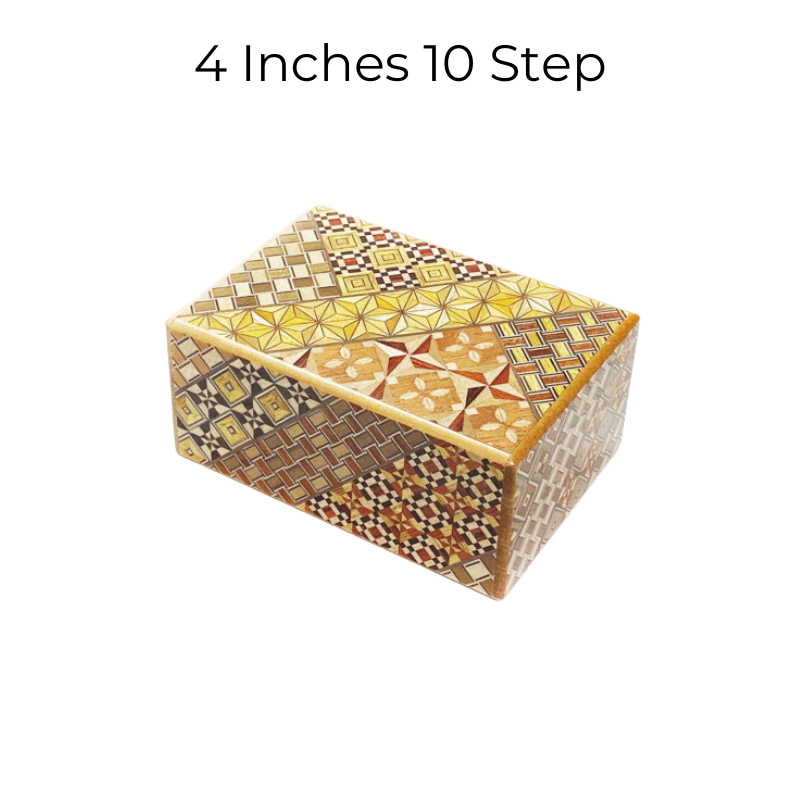 Yosegi Zaiku Handcrafted Puzzle Box Collection