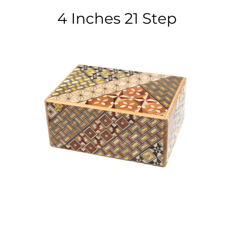 Yosegi Zaiku Handcrafted Puzzle Box Collection