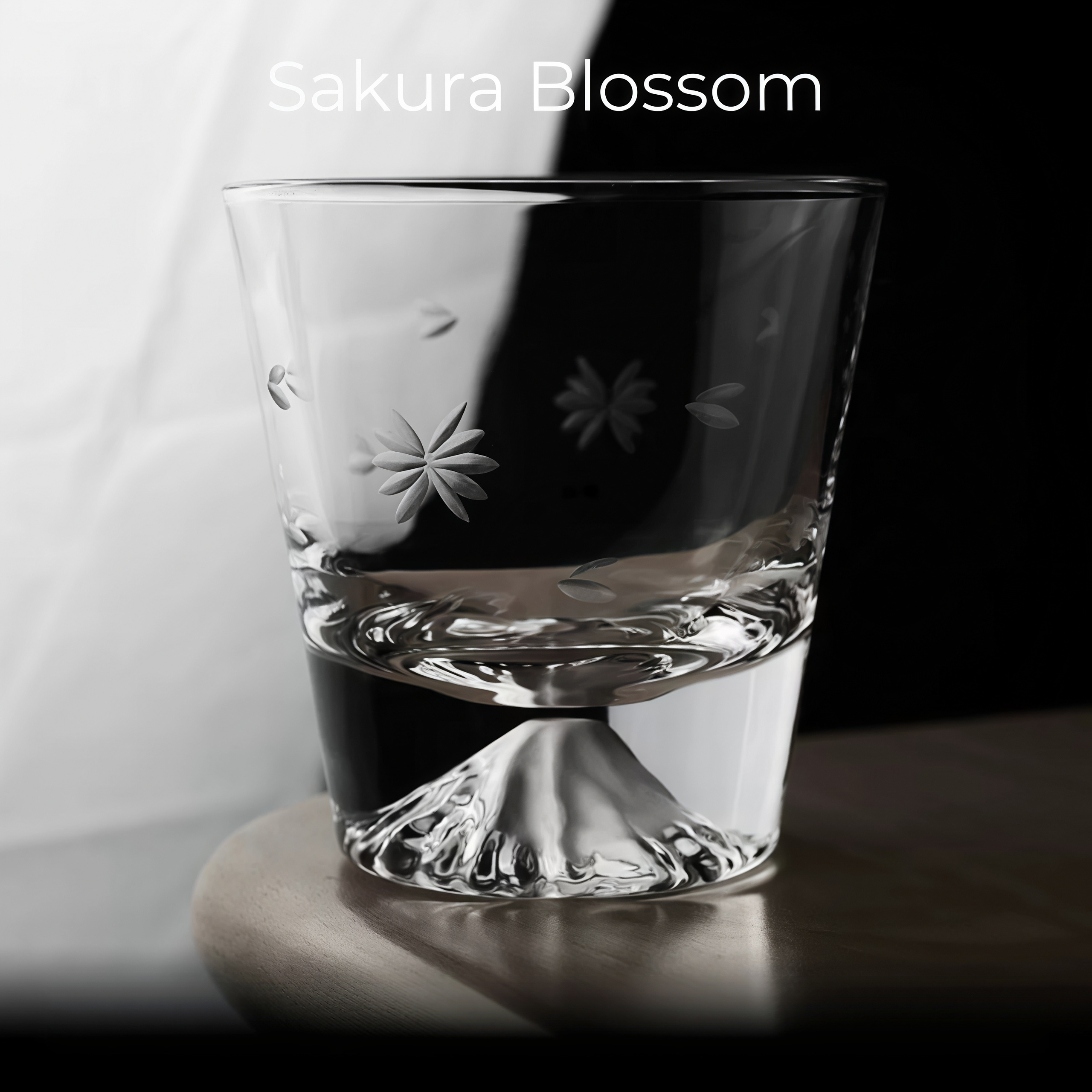 Juegos de vasos de whisky japoneses Monte Fuji (edición Snow Peak)