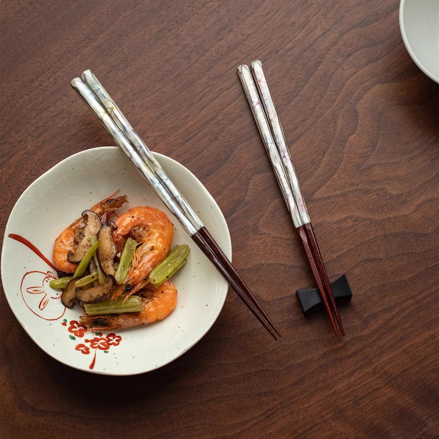 ISHIDA Handcrafted Sazanami Sakura Couple Chopsticks