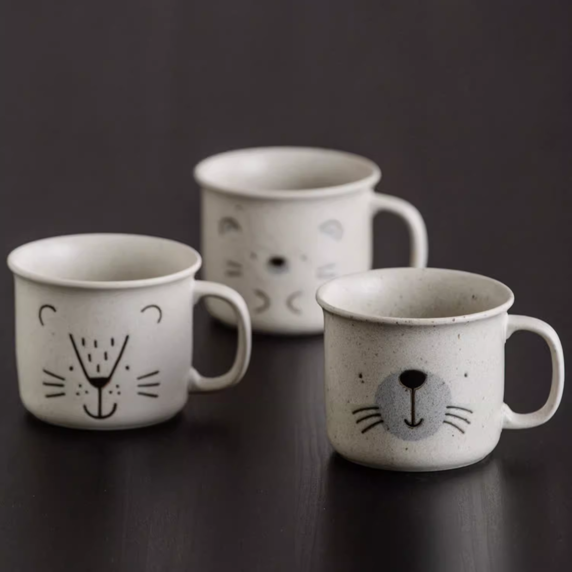 Awasaka Animal Friends Ceramic Dining Set