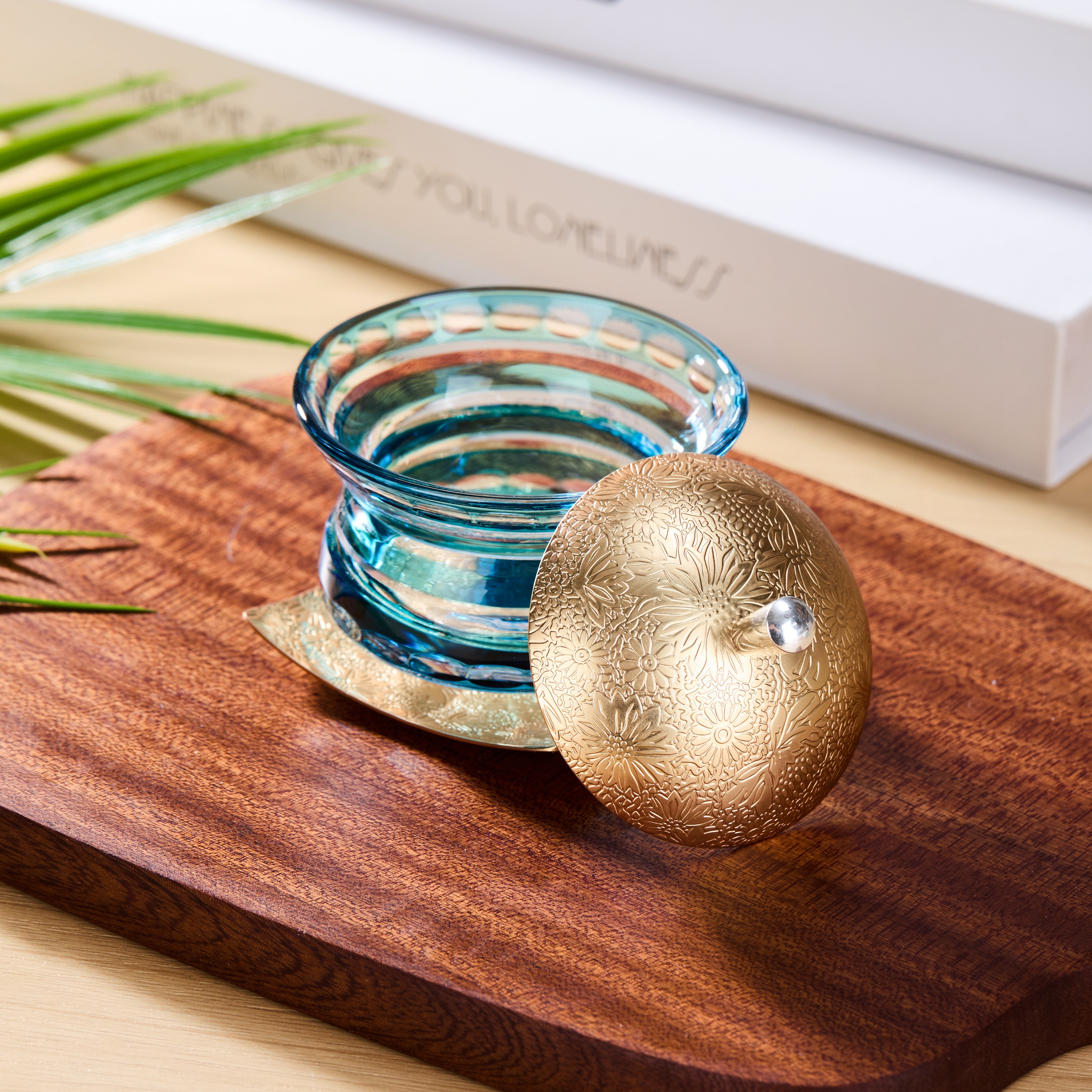 Edo Kiriko Chimi Washokki Lidded Glassware Collection