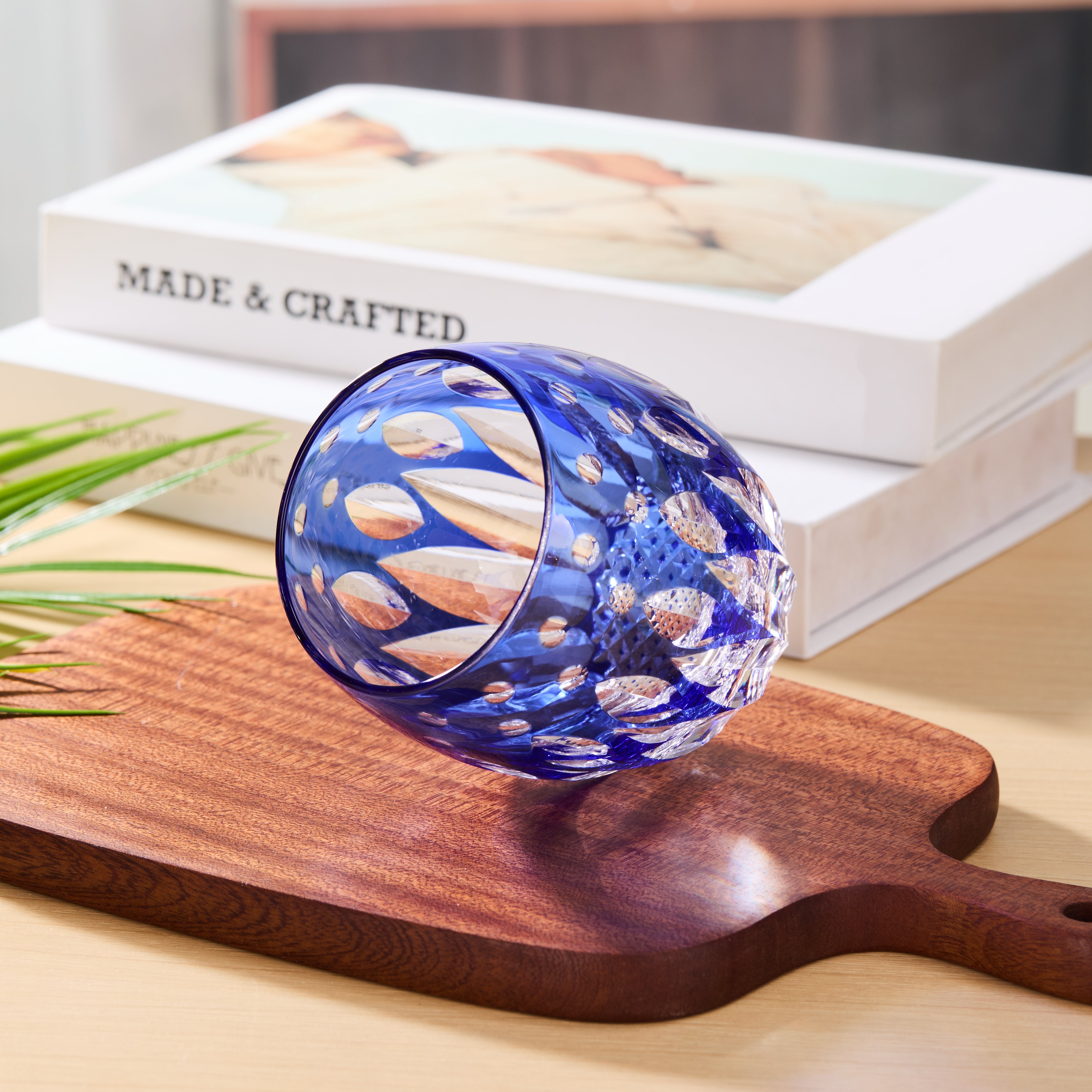 Edo Kiriko Handcrafted Tama no Shizuku Whisky Glass Collection - MASU