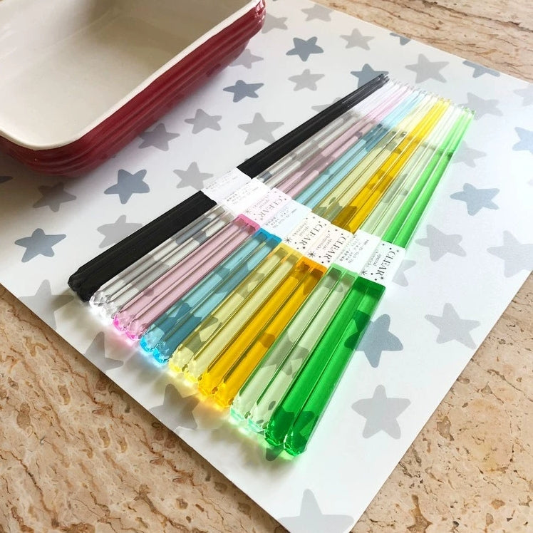 Nitori Japanese Resin Clear Chopsticks Sets – MASU