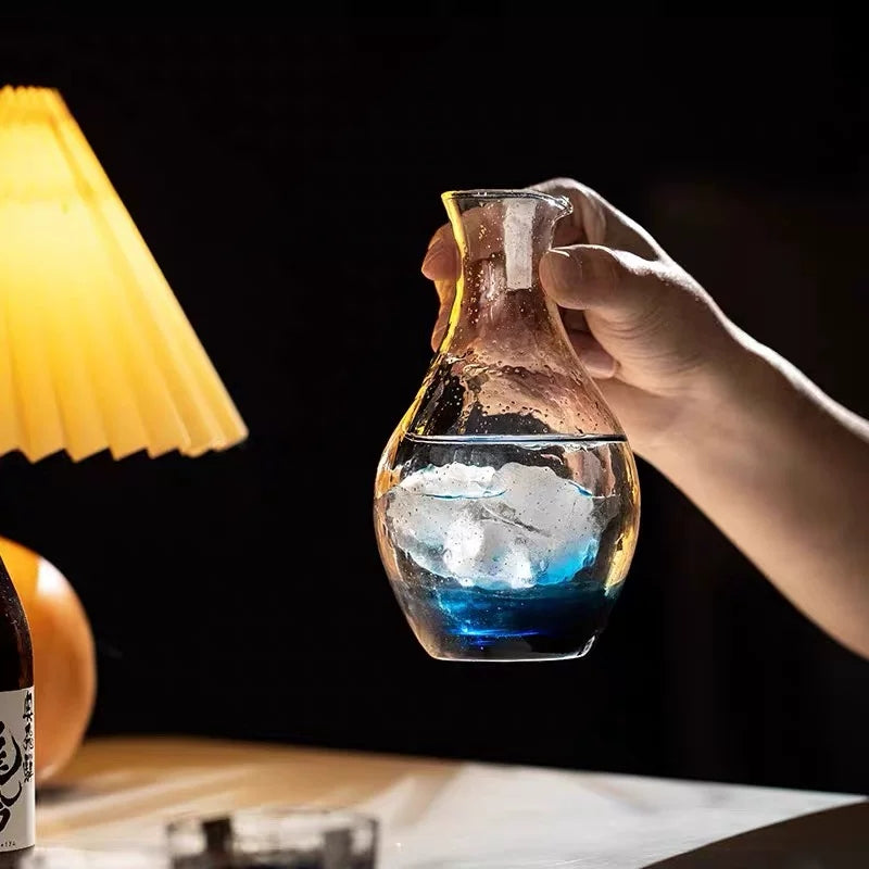 Toyo Sasaki Hoshi Nagare Gold Foil Cold Sake Set