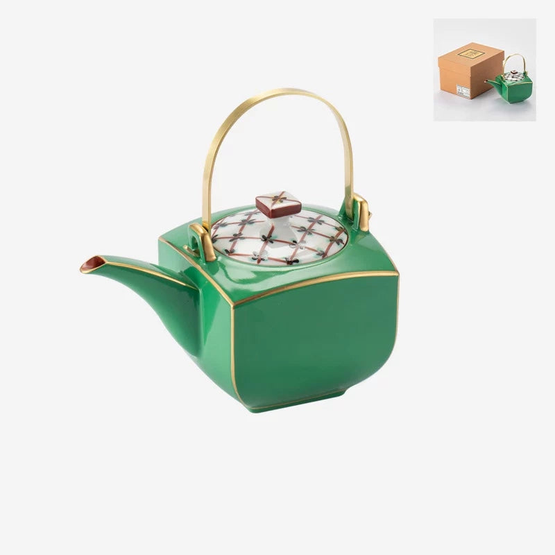 Zensho Handcrafted Ceramic Jade Tea Set