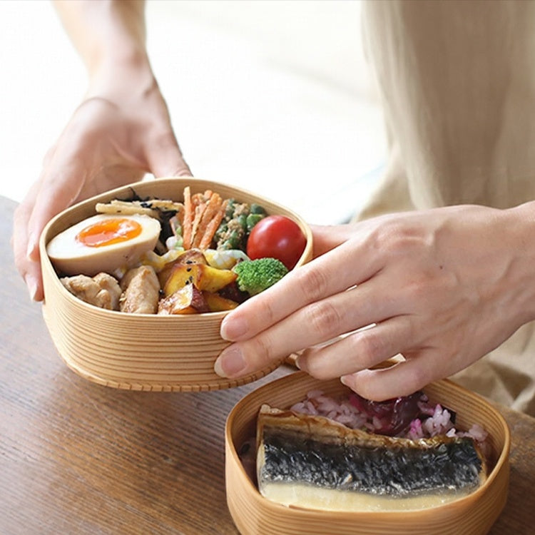 Odate Magewappa Handcrafted Akita Cedar Ume Gata Bento Box