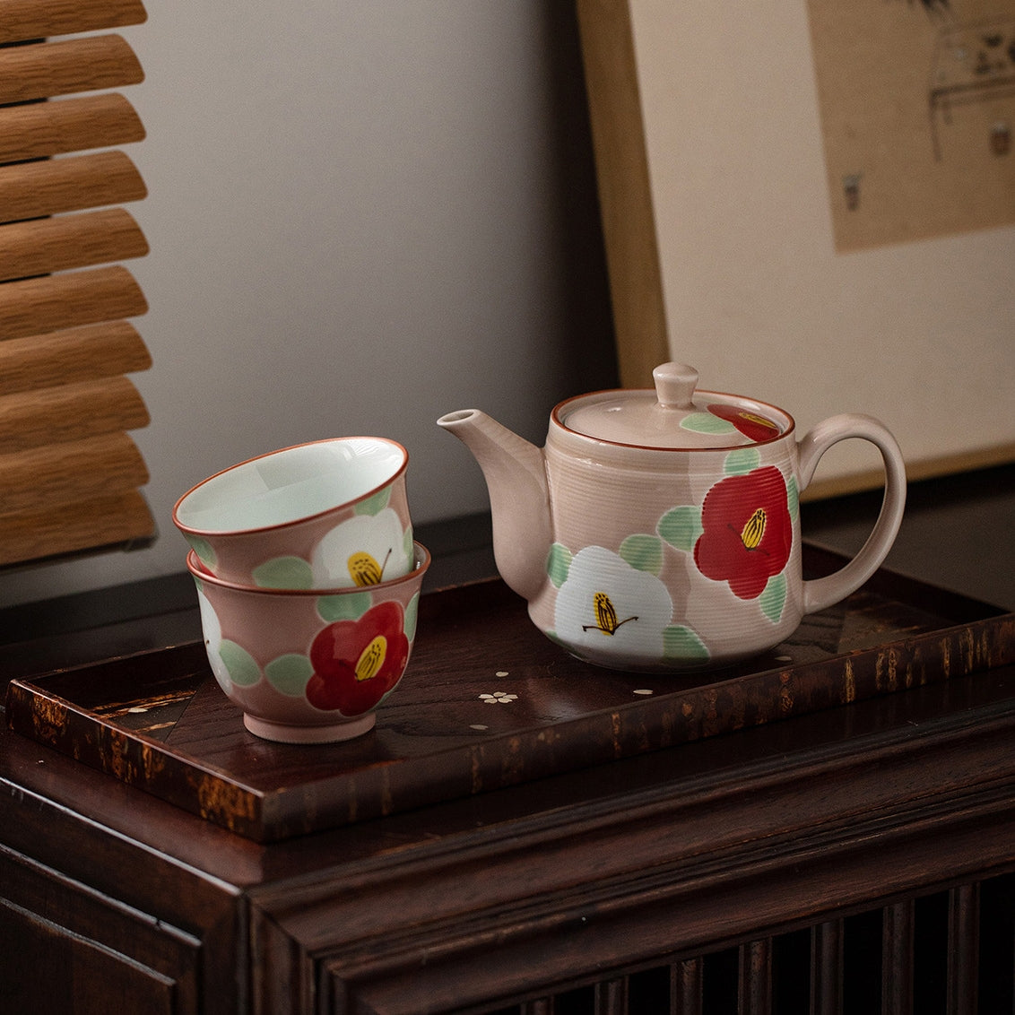 Arita Ware Ceramic Hana Tea Set