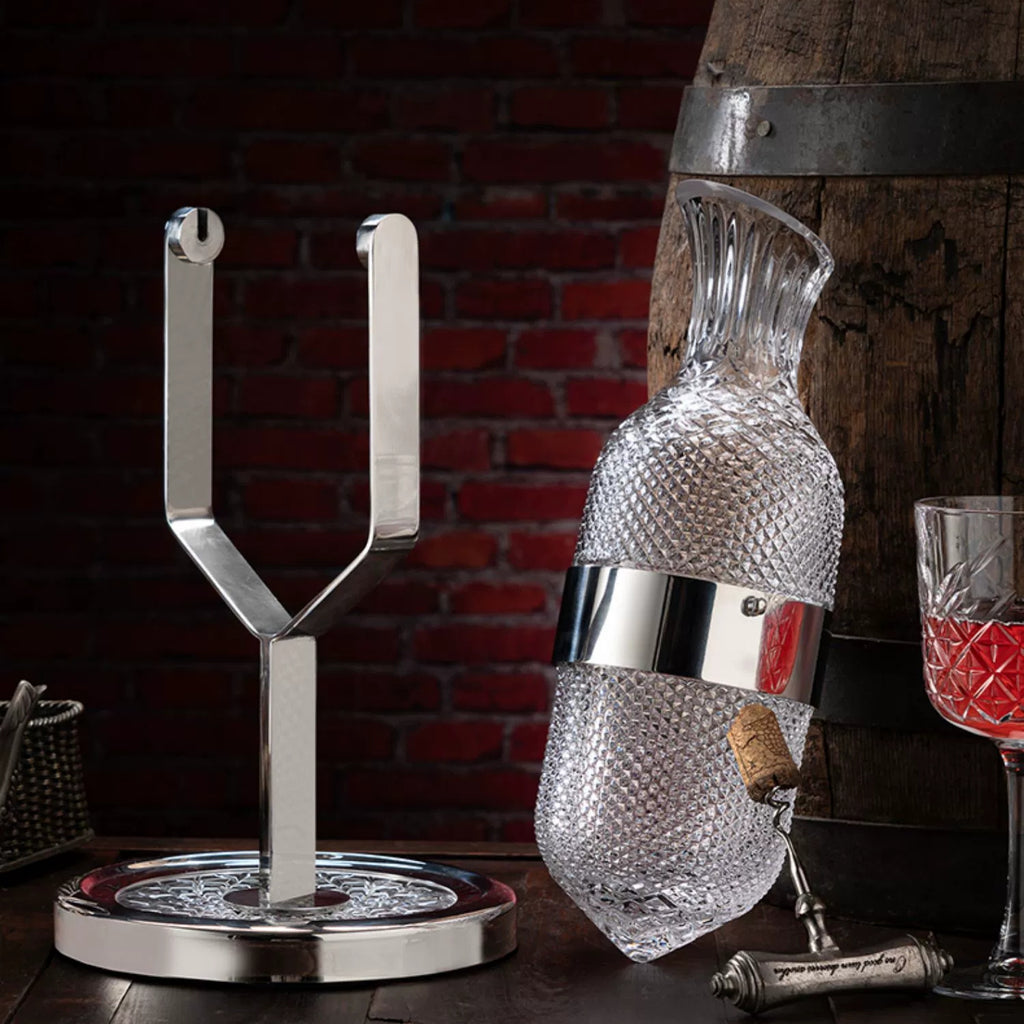 Pendulum Glass Wine Decanter Sets