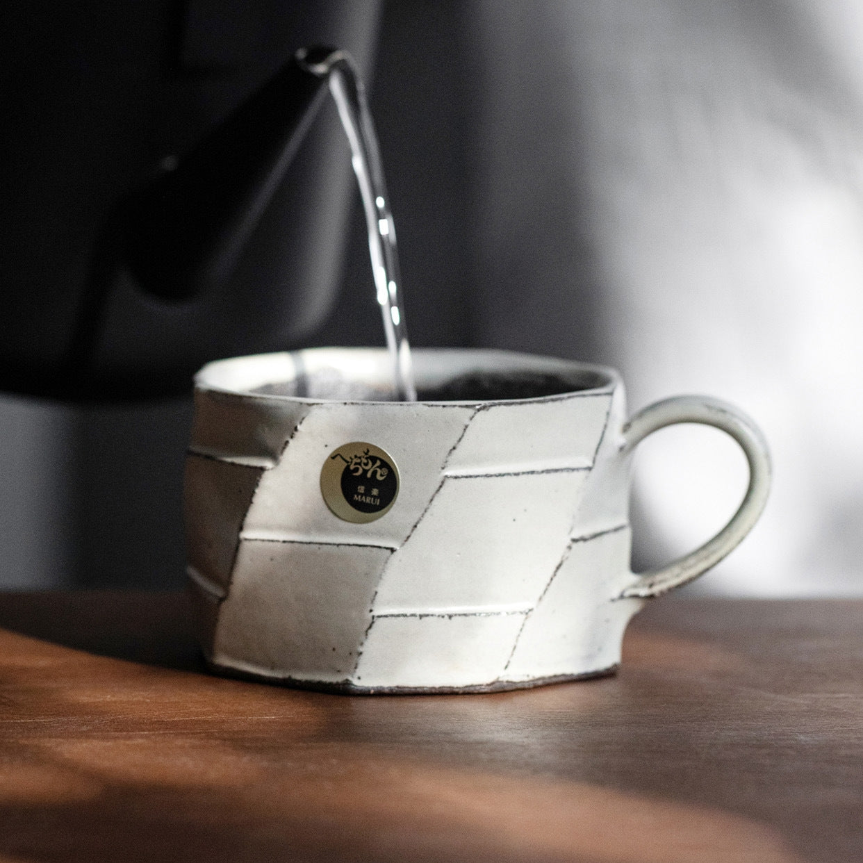 Shigaraki Ware Handcrafted Wabi-Sabi Coffee Mug