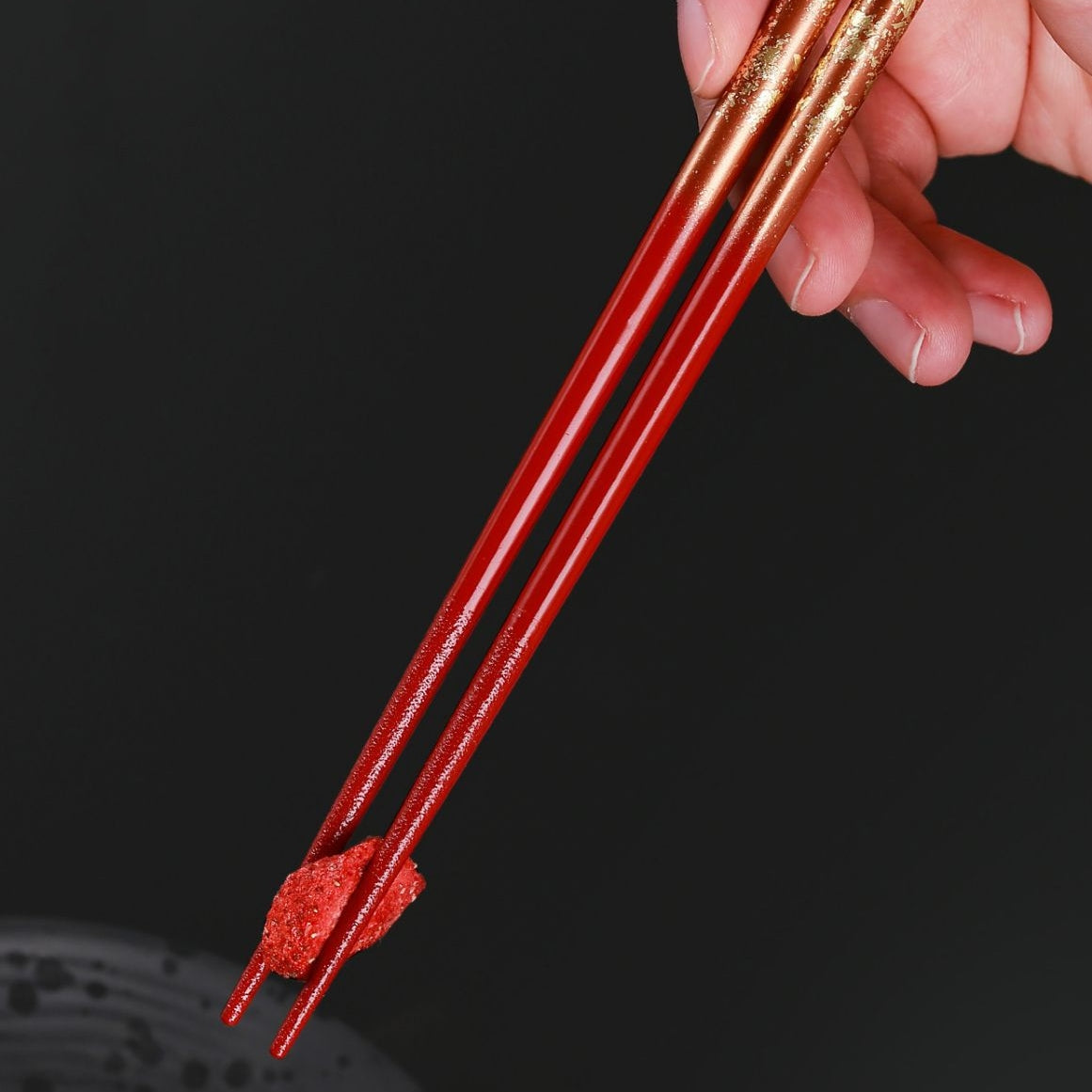 ISSOU Auspicious Clouds Japanese Handcrafted Wooden Chopsticks Wedding Gift Set