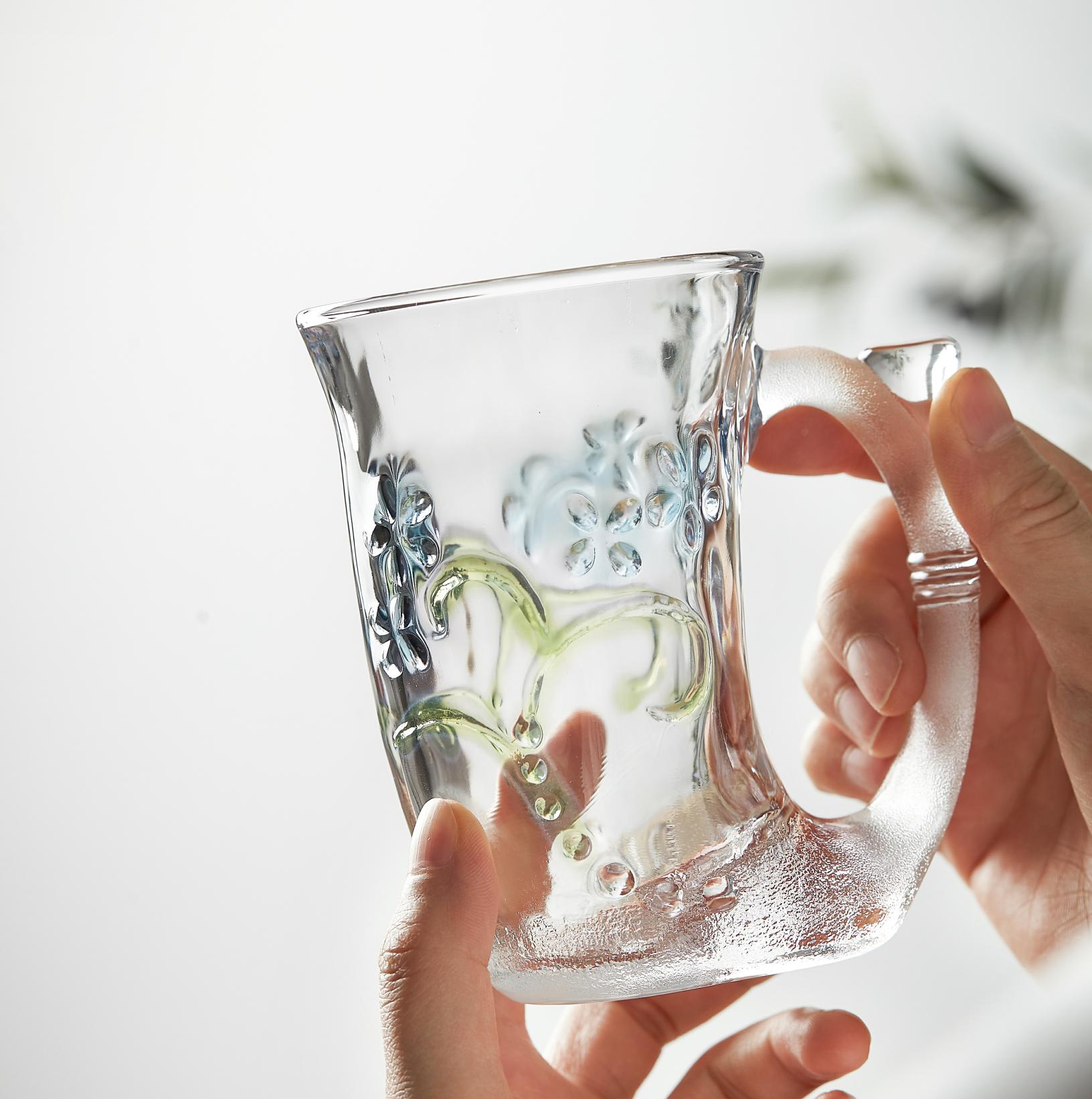 Toyo Sasaki Handcrafted Mermaid Mug Glass Collection