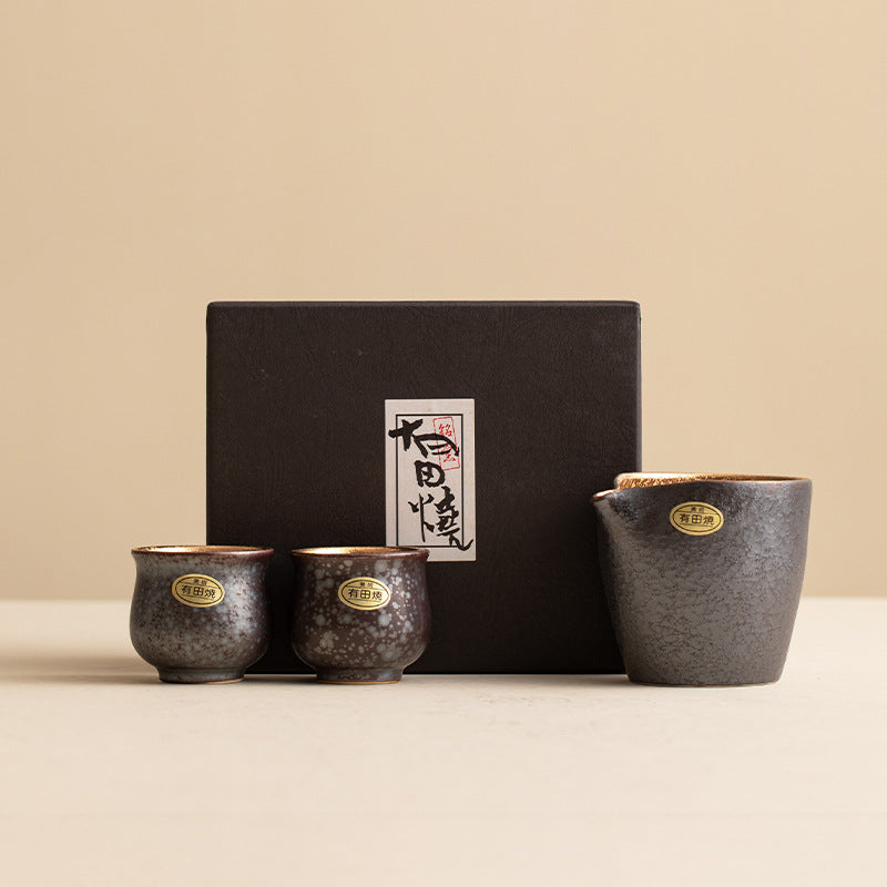 Arita Ware Handcrafted Kintenmoku Tea Set