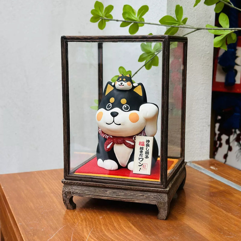 Japanese Shiba Inu Festive Ceramic Coin Bank Collections - MASU