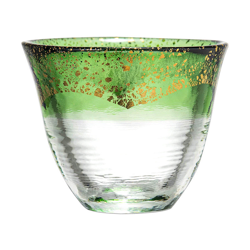 Toyo Sasaki Kogei Gold Foil Sake Glasses - MASU