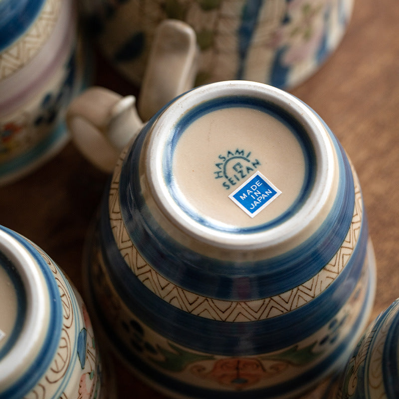 Japanese Handcrafted Hasami Ceramic Hanashin Mug Collection