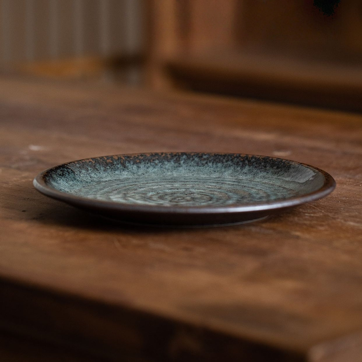 Hatsuichi Mino Ware Handcrafted Wabi Sabi Deep Plate