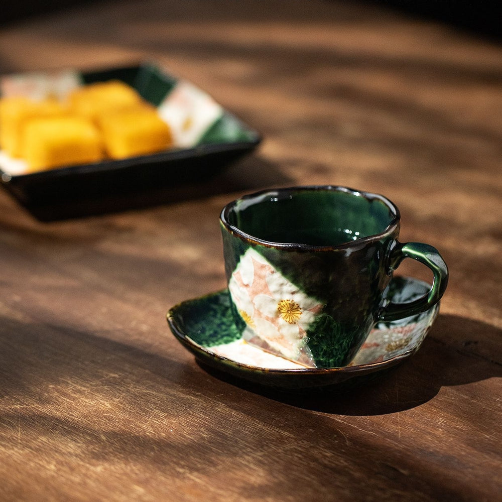 Michikazu Sakai - Oribe ware -Soba choko 6cups main image 0