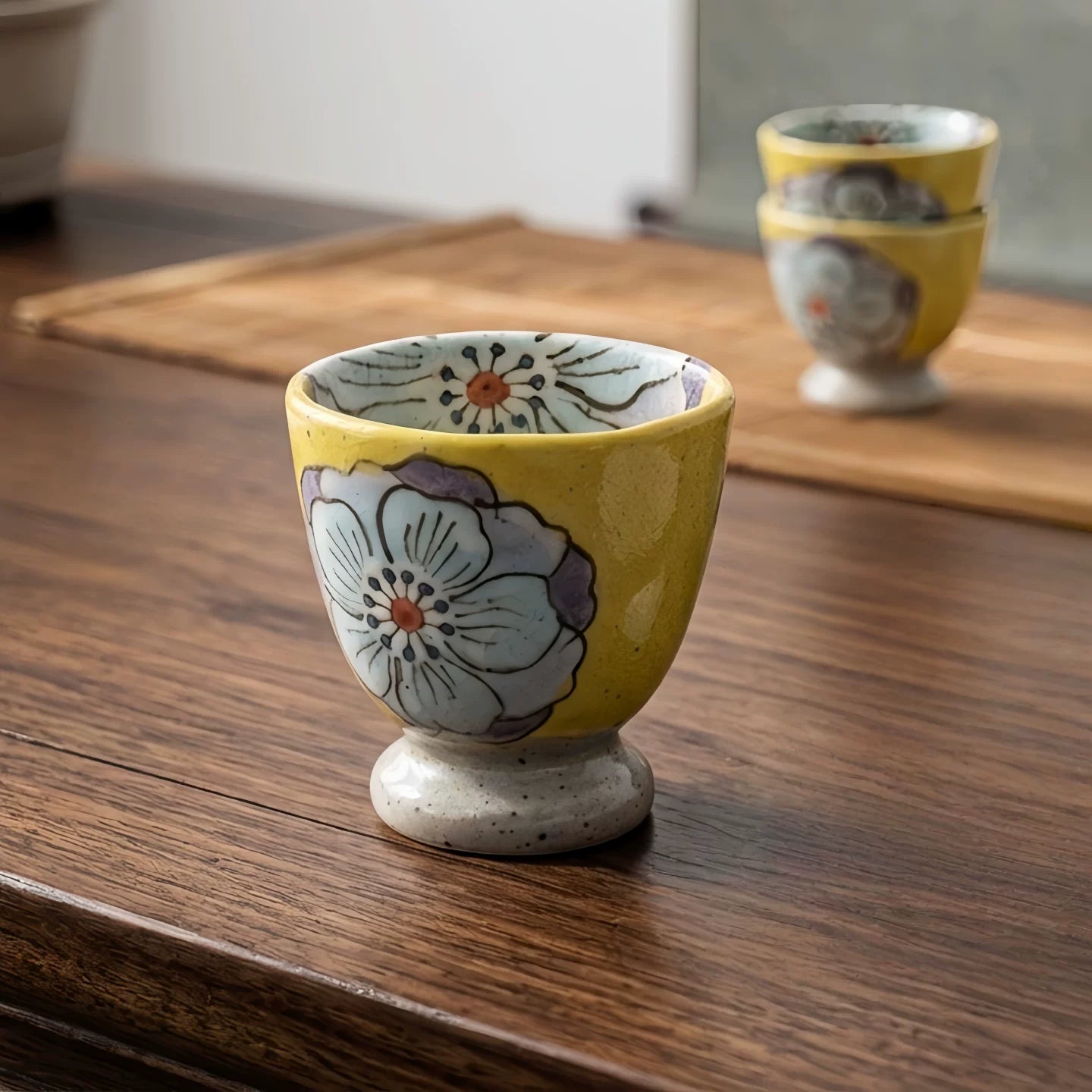 Collection de service à thé Hana no Toki en Hatsuichi Mino Ware
