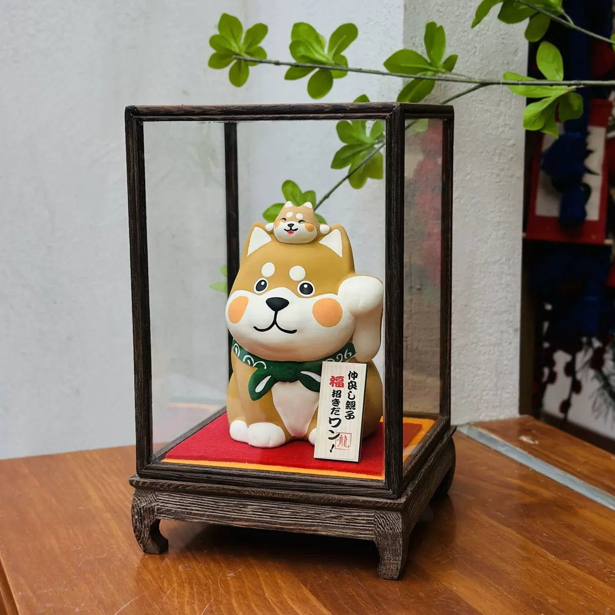 Japanese Shiba Inu Festive Ceramic Coin Bank Collections