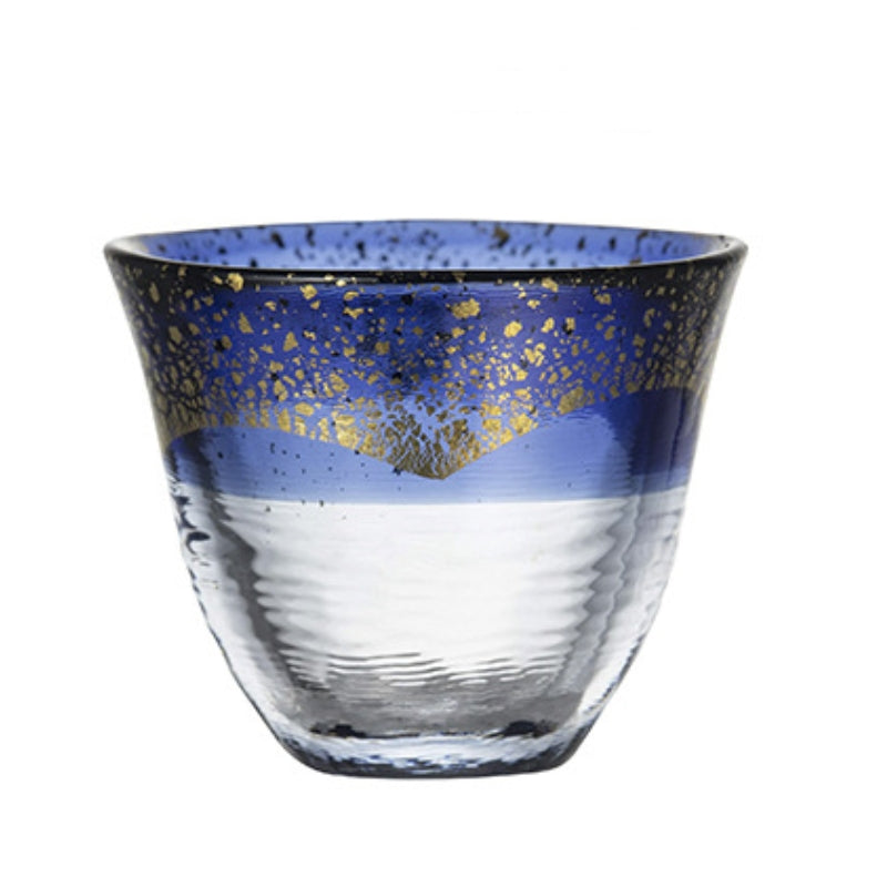 Toyo Sasaki Kogei Gold Foil Sake Glasses - MASU