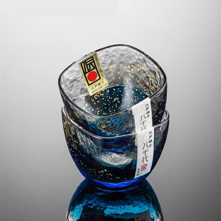 Toyo Sasaki Hoshi Nagare Gold Foil Cold Sake Set