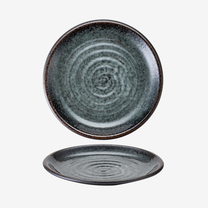 Hatsuichi Mino Ware Handcrafted Wabi Sabi Deep Plate