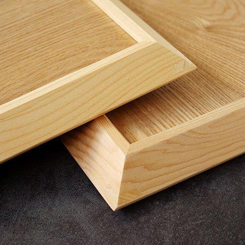 Japanese Rectangular Solid Wood Trays - MASU